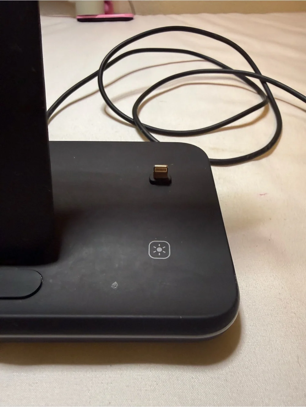 Black 3-in-1 Wireless Charging Stand